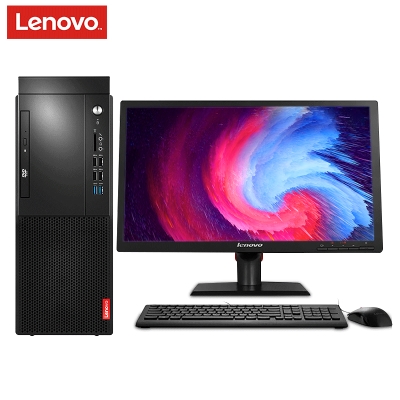 聯(lián)想（Lenovo）啟天M620-D185 臺(tái)式電腦 Intel酷睿I5-9500 3.0GHz六核 8G-DDR4內(nèi)存 1T SATA硬盤(pán)+256G固態(tài)硬盤(pán) 集顯 DVDRW 正版Linux中興新支點(diǎn)V3 云教室 +23英寸顯示器 含鍵鼠 原廠(chǎng)三年上門(mén)保修服務(wù) 原廠(chǎng)三年硬盤(pán)不回收 原廠(chǎng)門(mén)到桌服務(wù)